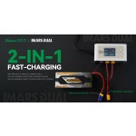 Wholesale GENS Dual Channel Smart Charger AC200W DC600W High Power Balanced Fast Charge IMARS DUAL